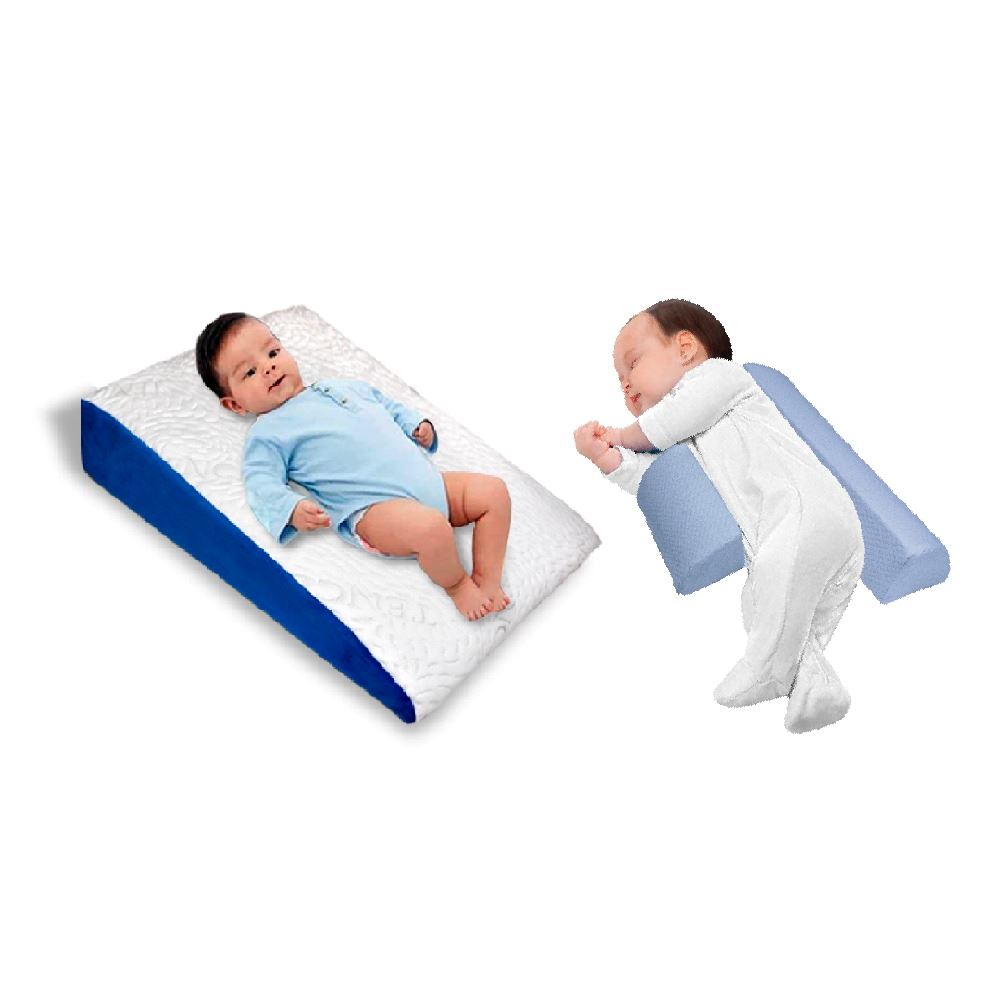 COJÍN ANTIREFLUJO + POSICIONADOR ANTICAÍDAS BEBÉ CELESTE  TERAFLEX